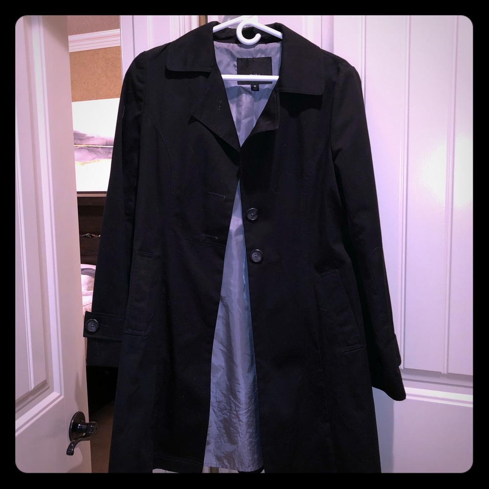 Missimo Black Dress Coat